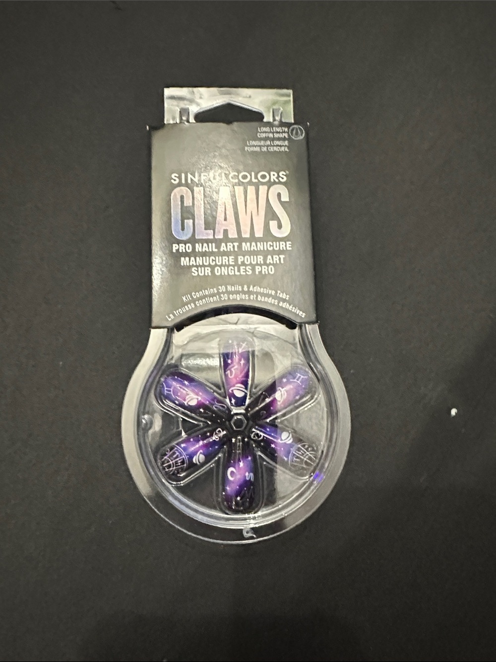 Claws Pro Nail Art Manicure - Purple